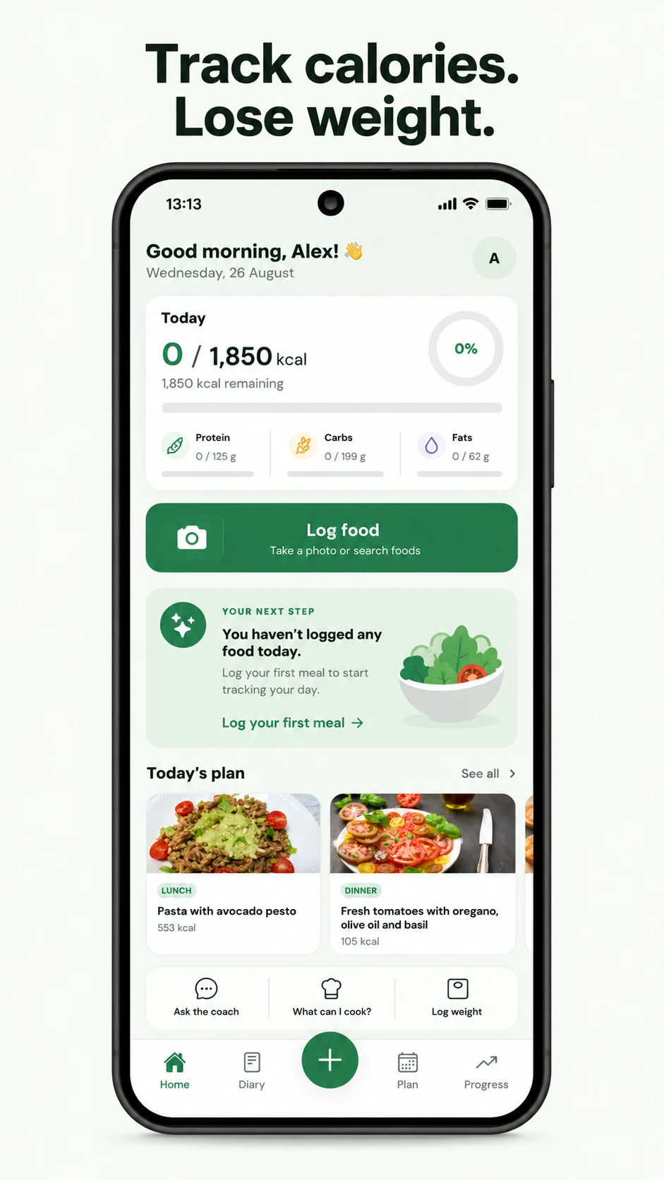 Planeat - AI Calorie Counter screenshot